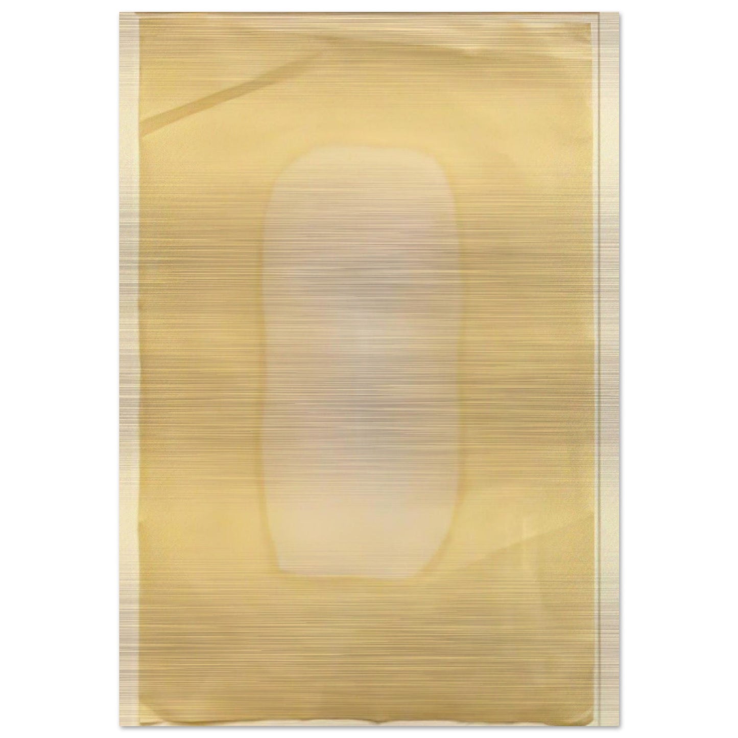 UNTITLED 1965 - Gotthard Graubner Brushed Aluminum Print - 70x100 cm / 28x40 inches | Gotthard Graubner Aluminum Print | Gotthard Graubner Prints