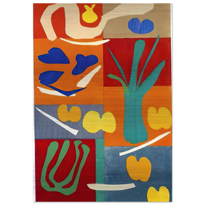 VEGETABLES 1952 - Henri Matisse Brushed Aluminum Print - 70x100 cm / 28x40 inches | Henri Matisse Aluminum Print | Henri Matisse Prints