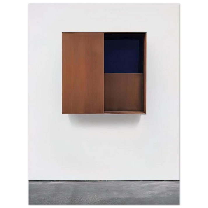 Donald Judd - Untitled JUDDO0516 - 1987  75x100 cm / 30x40inches Fine Art Poster