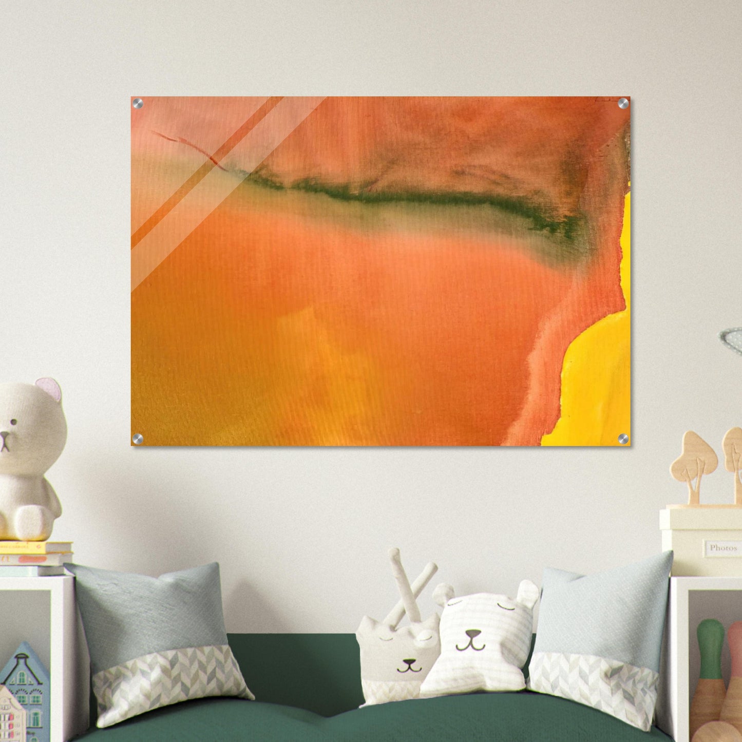 Untitled - 1973 - Helen Frankenthaler Acrylic Print - 70x100 cm / 28x40″ inches | Helen Frankenthaler Wall Art | Helen Frankenthaler Prints