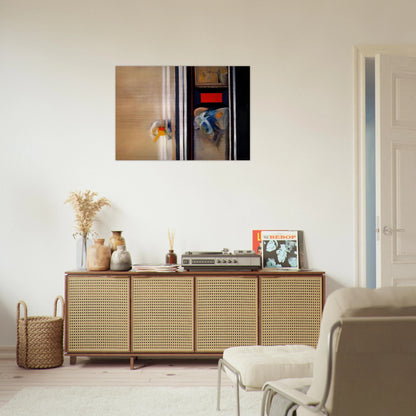Treasury - Abstract Expressionism - Miriam Schapiro Brushed Aluminum Print - 70x100 cm / 28x40 inches | Miriam Schapiro Aluminum Print | Miriam Schapiro Prints