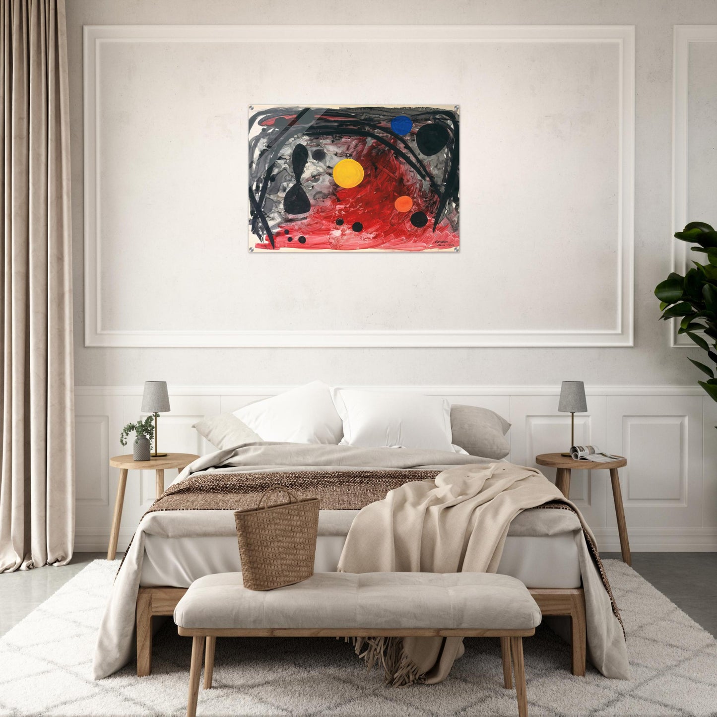 UNTITLED 1946 - Alexander Calder Acrylic Print - 70x100 cm / 28x40″ inches | Alexander Calder Wall Art | Alexander Calder Prints