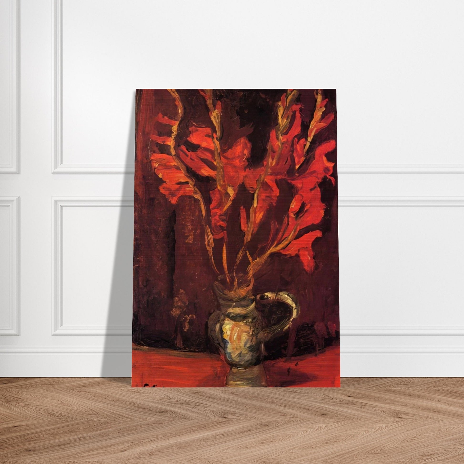 GLADIOLI 1919 - Chaim Soutine Brushed Aluminum Print - 70x100 cm / 28x40 inches | Chaim Soutine Aluminum Print | Chaim Soutine Prints