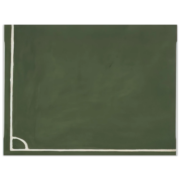 Raoul De Keyser - 3 Hoeken III - 1971  75x100 cm / 30x40inches Fine Art Poster