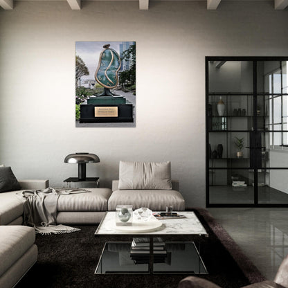 DANCE OF TIME I 1984 - Salvador Dali Brushed Aluminum Print - 70x100 cm / 28x40 inches | Salvador Dali Aluminum Print | Salvador Dali Prints