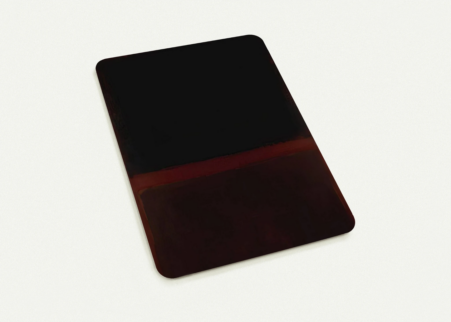 Black on Dark Sienna on Purple - 1960 By Mark Rothko Pack of 10 Post Cards | Mark Rothko Post Cards | A6 (10.5 x 14.8 cm) - 4.1 x 5.8 inches