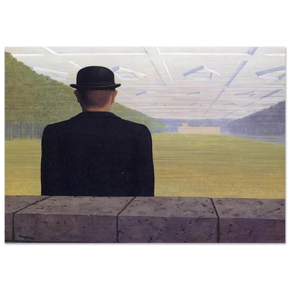 THE GREAT CENTURY 1954 - Rene Magritte Brushed Aluminum Print - 70x100 cm / 28x40 inches | Rene Magritte Aluminum Print | Rene Magritte Prints