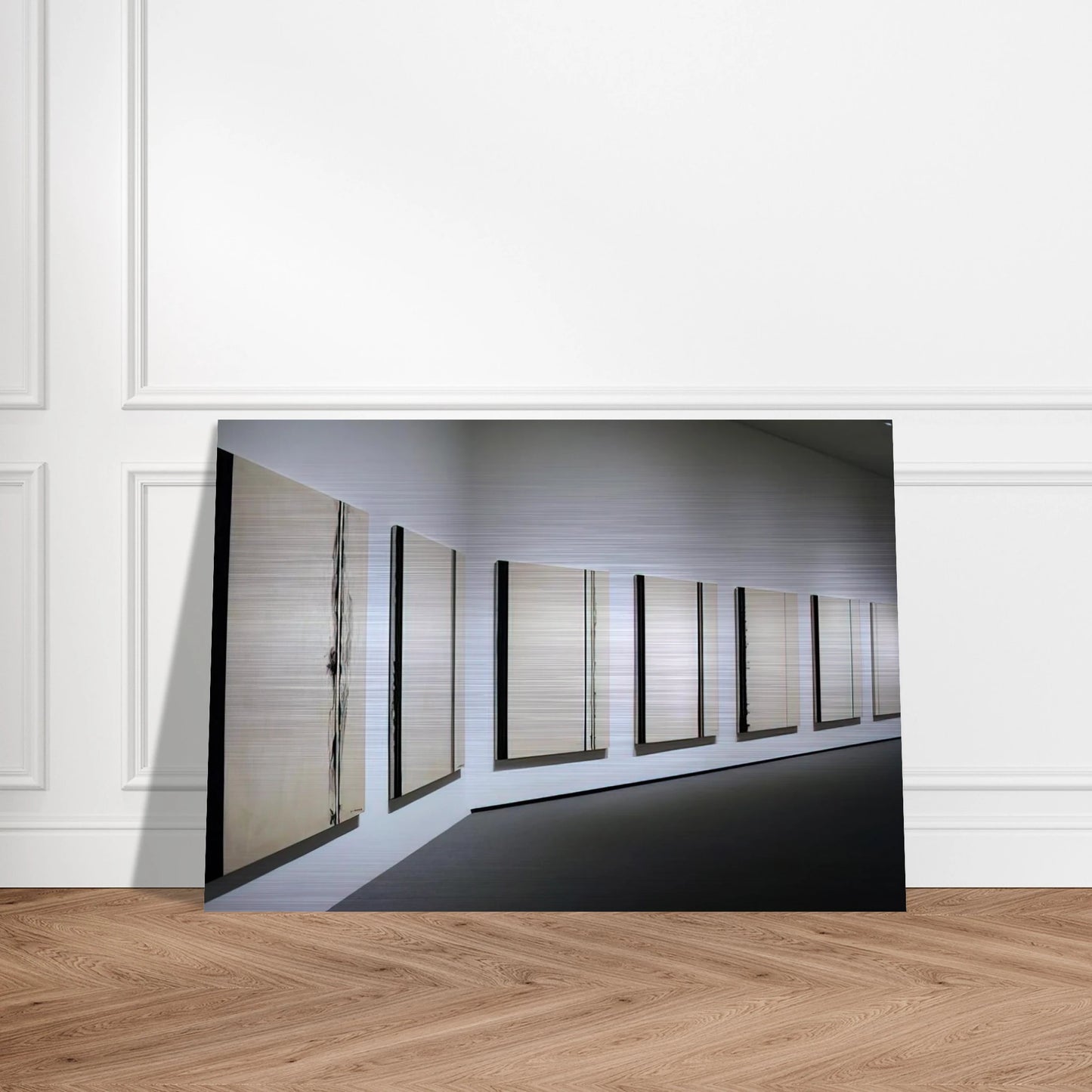 Stations of the Cross 1958 1966 - Barnett Newman Brushed Aluminum Print - 70x100 cm / 28x40 inches | Barnett Newman Aluminum Print | Barnett Newman Prints