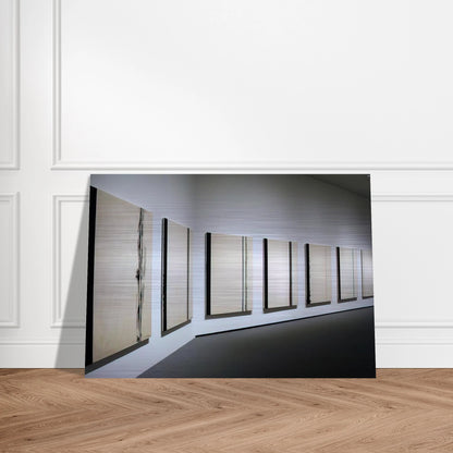 Stations of the Cross 1958 1966 - Barnett Newman Brushed Aluminum Print - 70x100 cm / 28x40 inches | Barnett Newman Aluminum Print | Barnett Newman Prints