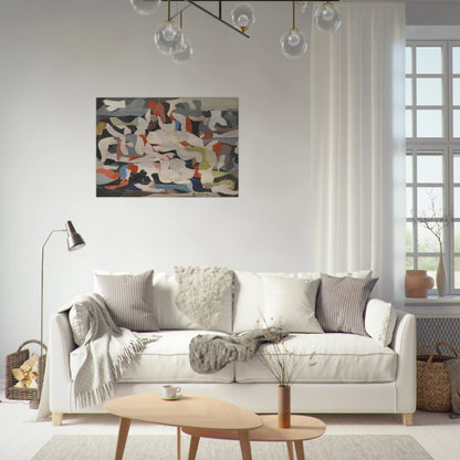 Untitled - Abstract Expressionism - Robert Goodnough Brushed Aluminum Print - 70x100 cm / 28x40 inches | Robert Goodnough Aluminum Print | Robert Goodnough Prints
