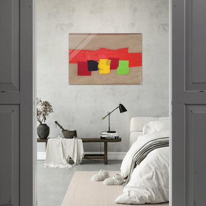 Untitled - 1970 - Etel Adnan Acrylic Print - 70x100 cm / 28x40″ inches | Etel Adnan Wall Art | Etel Adnan Prints
