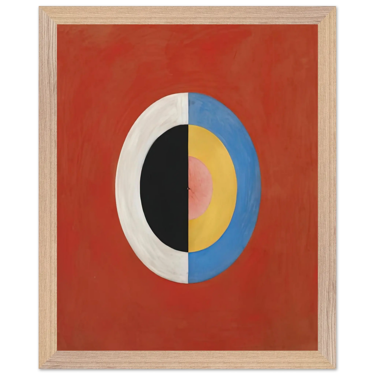 Hilma af Klint - THE SWAN NO 17 1915 0 Wall art - 40x50 cm / 16x20 Inches - Fine Art Poster - -