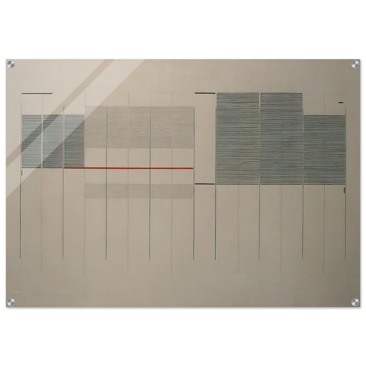 Acrilico no. 13 - 1976 - Bice Lazzari Acrylic Print - 70x100 cm / 28x40″ inches