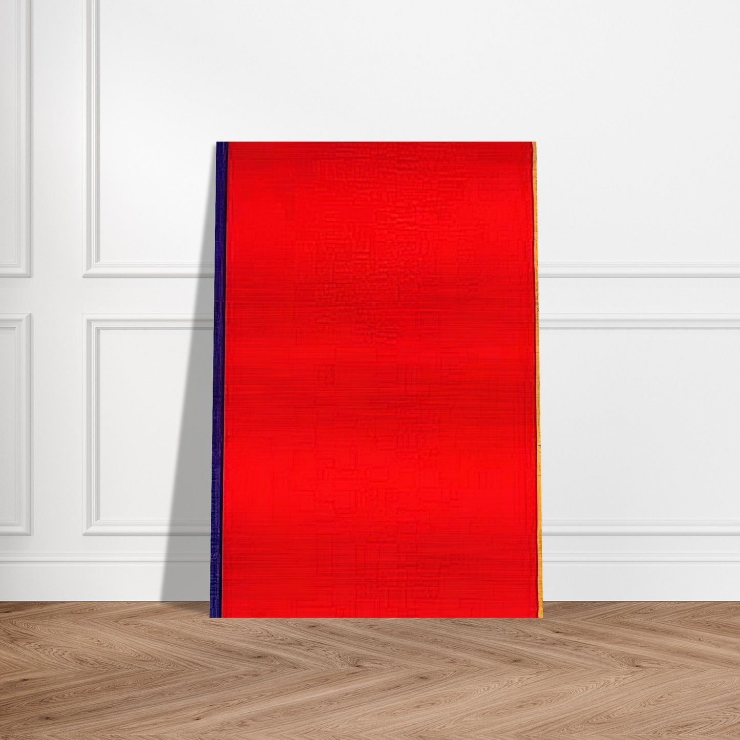 Who's Afraid of Red, Yellow, and Blue I - Barnett Newman Brushed Aluminum Print - 70x100 cm / 28x40 inches | Barnett Newman Aluminum Print | Barnett Newman Prints