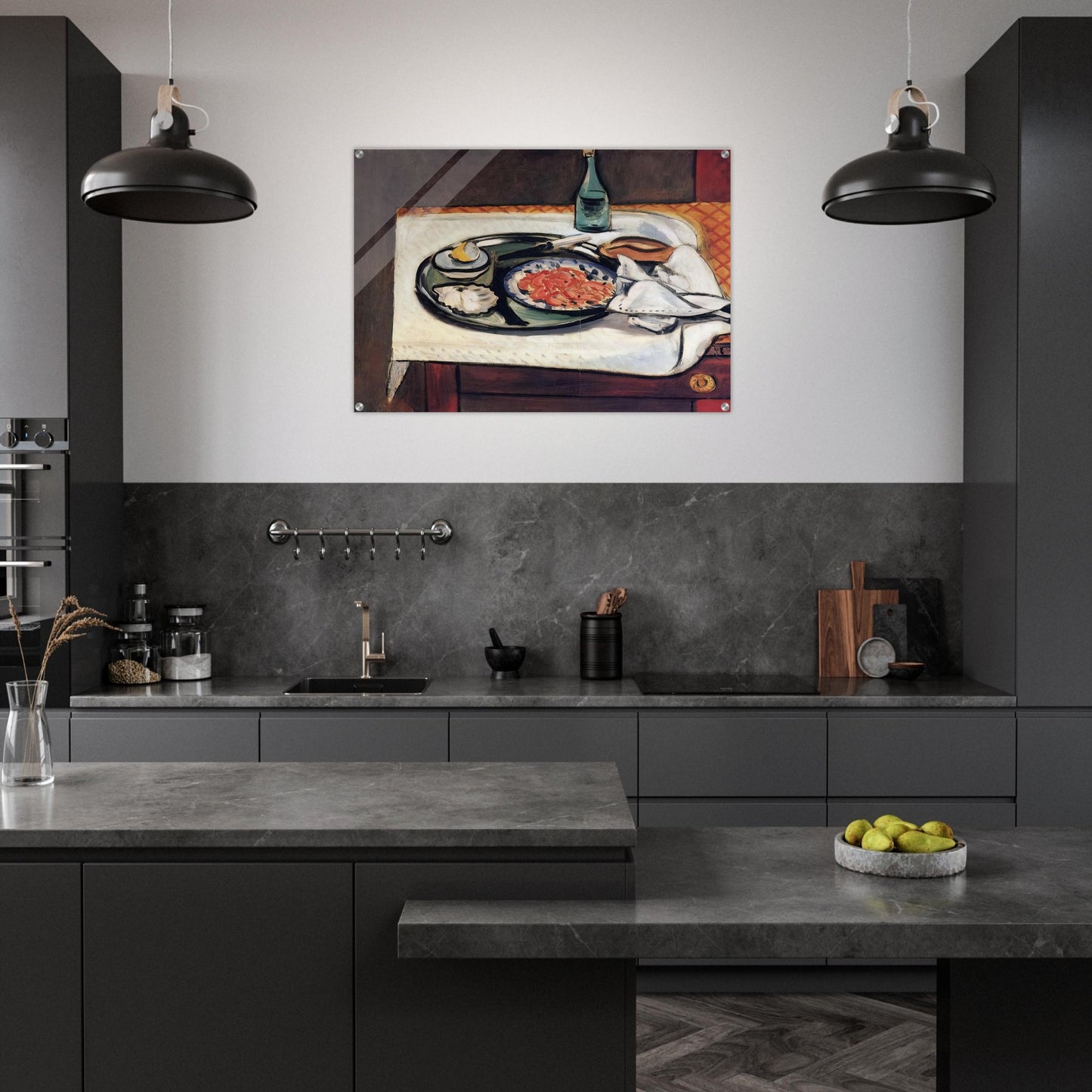 STILL LIFE WITH SHELLFISH - Henri Matisse Acrylic Print - 70x100 cm / 28x40″ inches | Henri Matisse Wall Art | Henri Matisse Prints