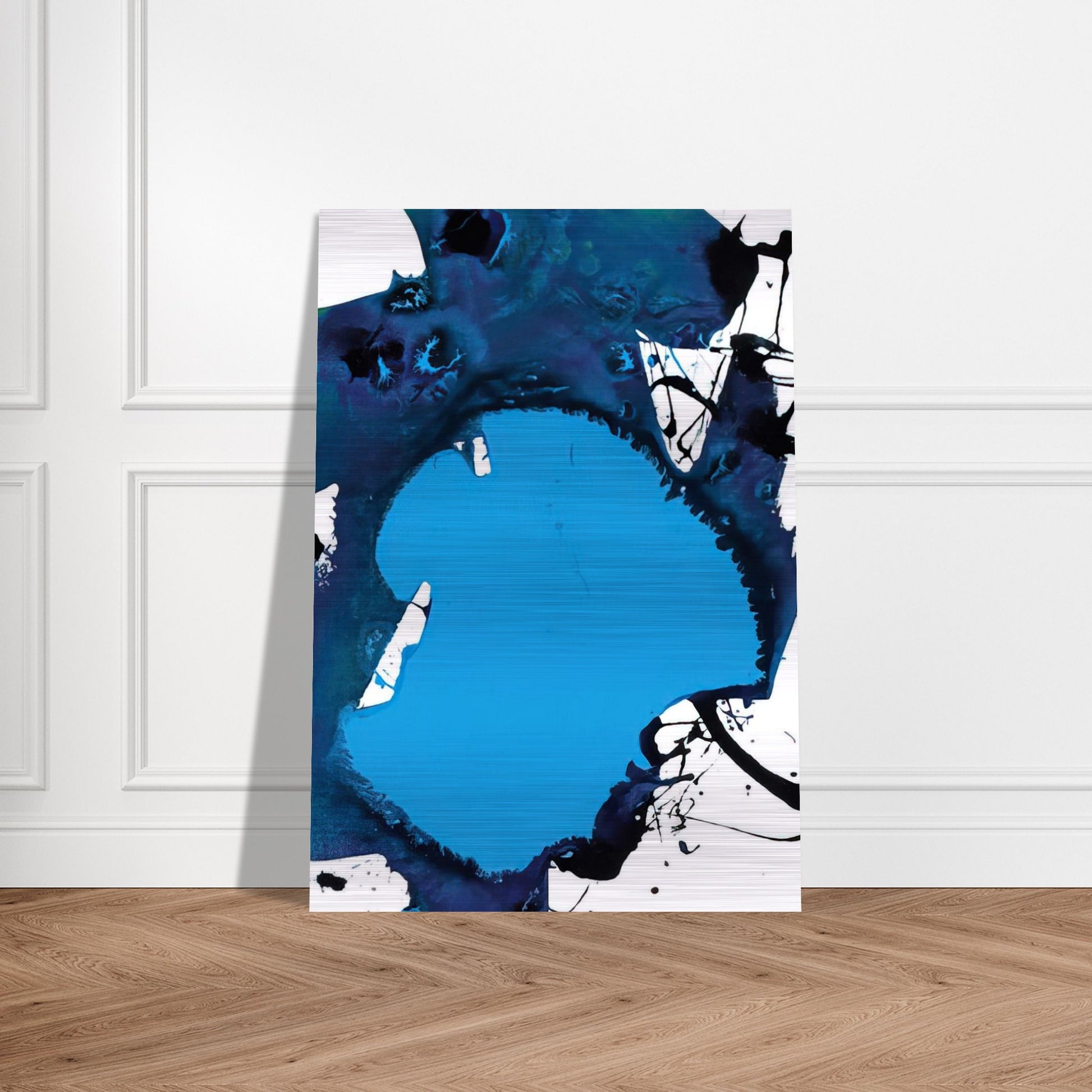 Untitled  SFP94-121  SFF 1791  - Sam Francis Brushed Aluminum Print - 70x100 cm / 28x40 inches | Sam Francis Aluminum Print | Sam Francis Prints