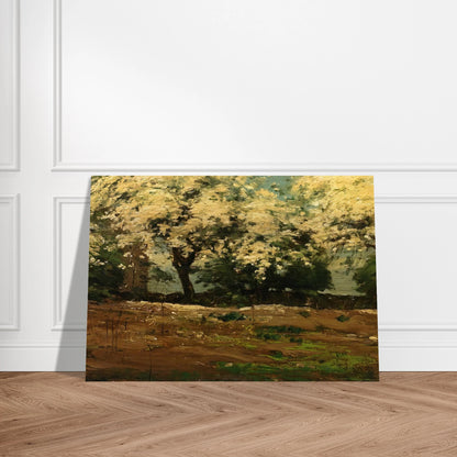 Blossoms - Childe Hassam Brushed Aluminum Print - 70x100 cm / 28x40 inches | Childe Hassam Aluminum Print | Childe Hassam Prints