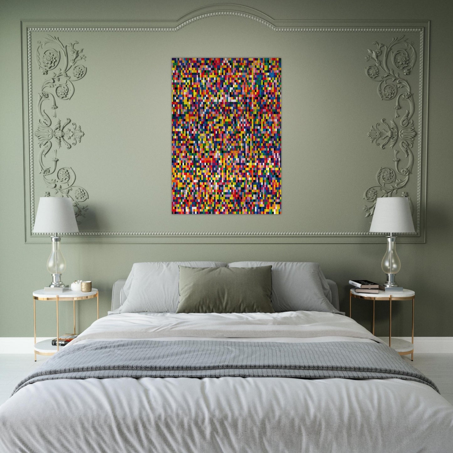 4900 COLOURS 2007 - Gerhard Richter Brushed Aluminum Print - 70x100 cm / 28x40 inches | Gerhard Richter Aluminum Print | Gerhard Richter Prints