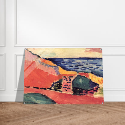 LA MOULADE COLLIOURE IN THE SUMMER 1905 - Henri Matisse Acrylic Print - 70x100 cm / 28x40″ inches