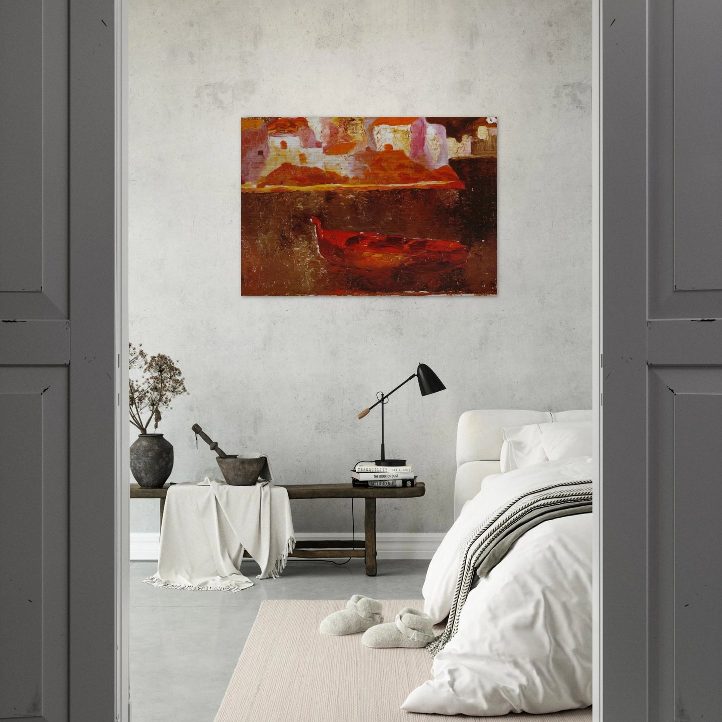 PUNTA ES BALUARD DE LA RIBA D EN PITXOT 1919 - Salvador Dali Brushed Aluminum Print - 70x100 cm / 28x40 inches | Salvador Dali Aluminum Print | Salvador Dali Prints