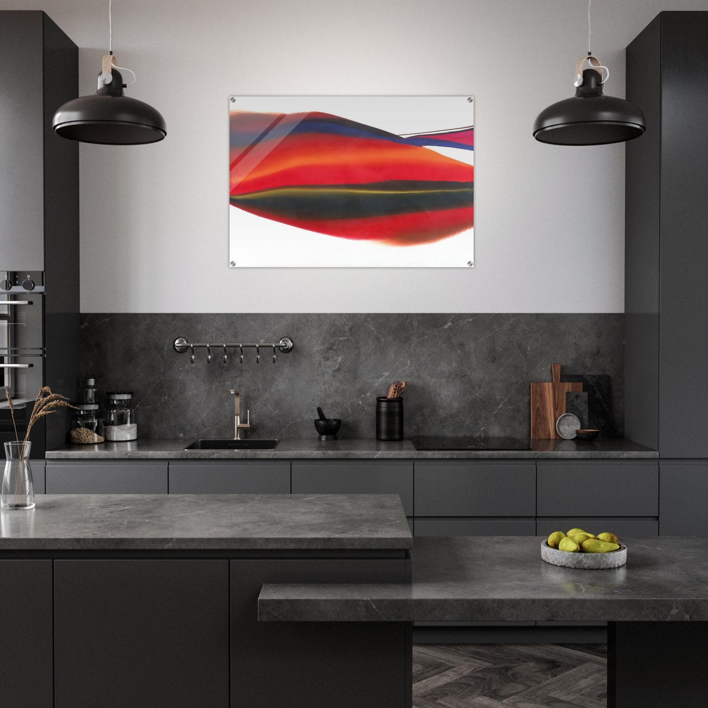 Phenomena Lands End - 1974 - Paul Jenkins Acrylic Print - 70x100 cm / 28x40″ inches | Paul Jenkins Wall Art | Paul Jenkins Prints