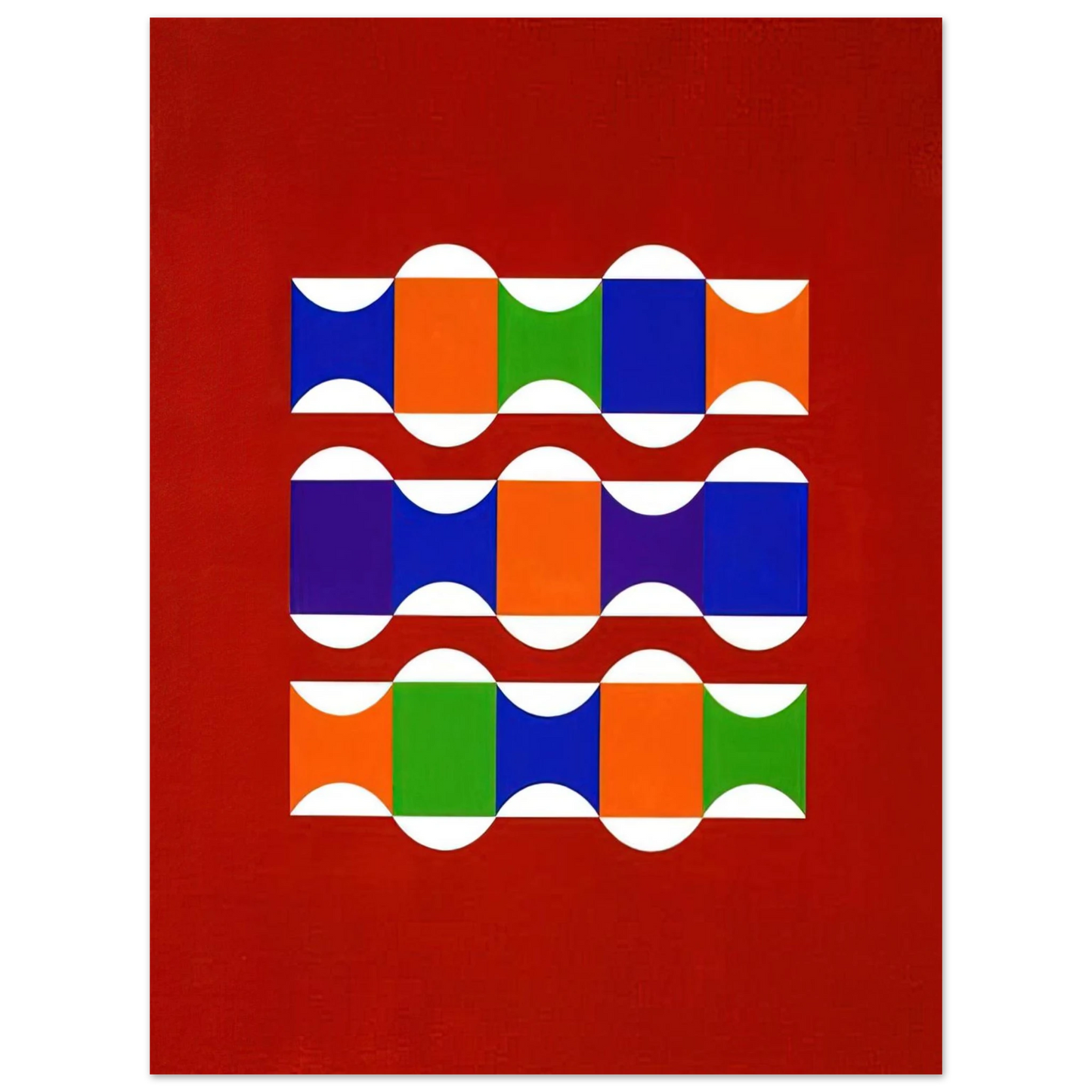 Tomas Maldonado - Anti-corpi cilindrici - 2006  75x100 cm / 30x40inches Fine Art Poster