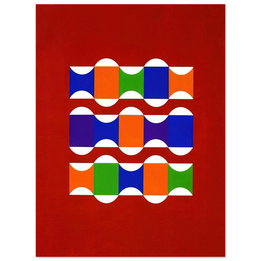 Tomas Maldonado - Anti-corpi cilindrici - 2006  75x100 cm / 30x40inches Fine Art Poster
