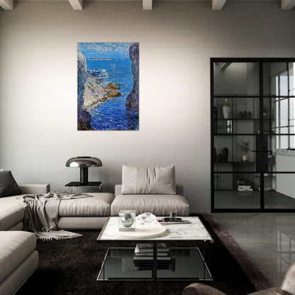 An Isles of Shoals Day - Childe Hassam Brushed Aluminum Print - 70x100 cm / 28x40 inches | Childe Hassam Aluminum Print | Childe Hassam Prints