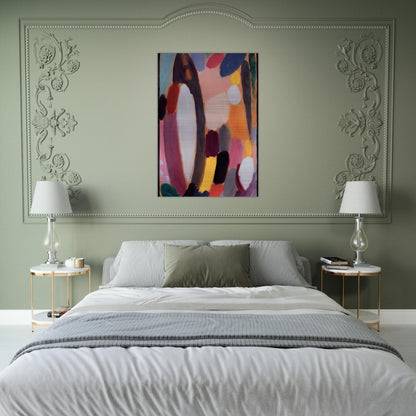VARIATION 1918 - Alexej von Jawlensky Brushed Aluminum Print - 70x100 cm / 28x40 inches | Alexej von Jawlensky Aluminum Print | Alexej von Jawlensky Prints