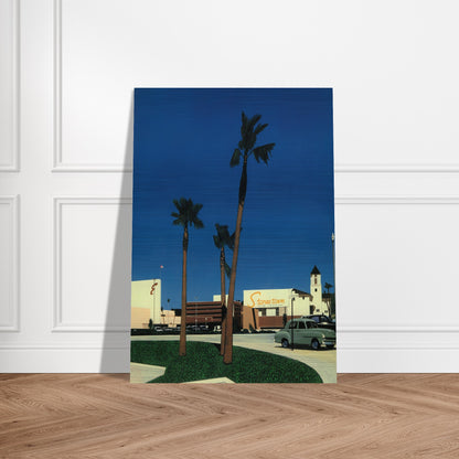 In the beginning IV Mall - Hiroshi Nagai Brushed Aluminum Print - 70x100 cm / 28x40 inches | Hiroshi Nagai Aluminum Print | Hiroshi Nagai Prints