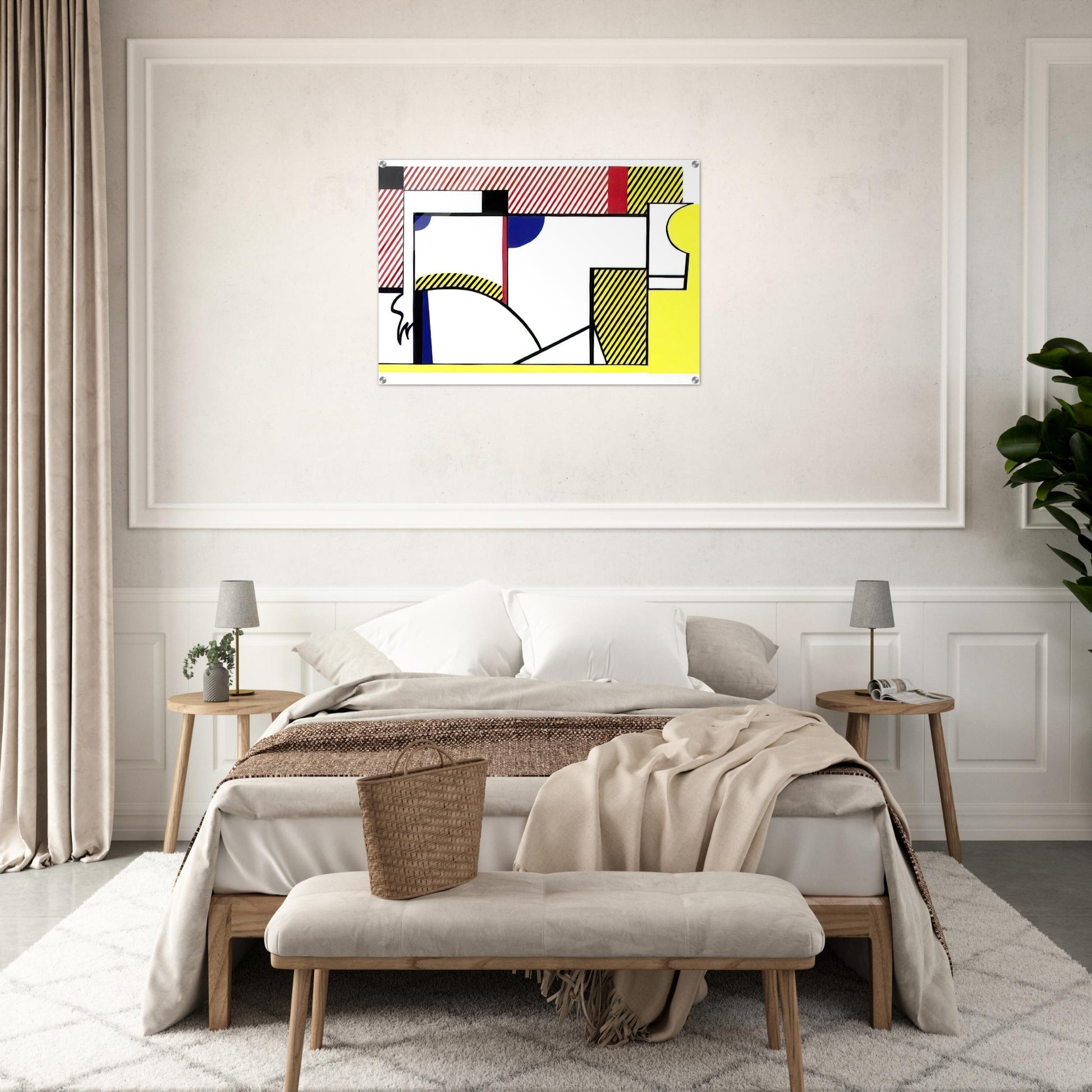 BULL VI 1973 - Roy Lichtenstein Acrylic Print - 70x100 cm / 28x40″ inches