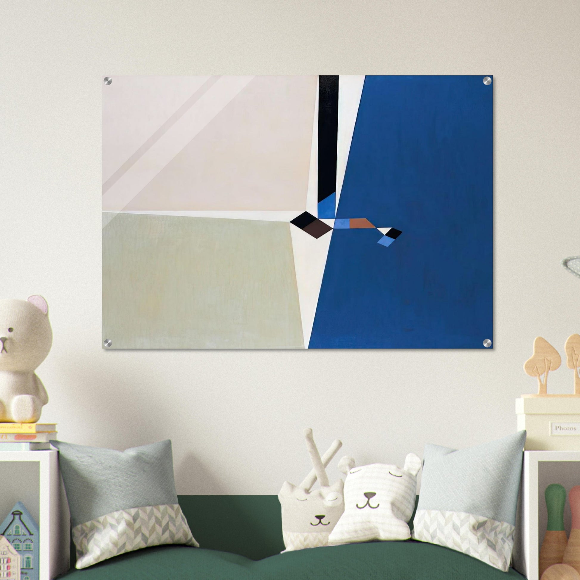 Desde un sector - 1953 - Tomas Maldonado Acrylic Print - 70x100 cm / 28x40″ inches
