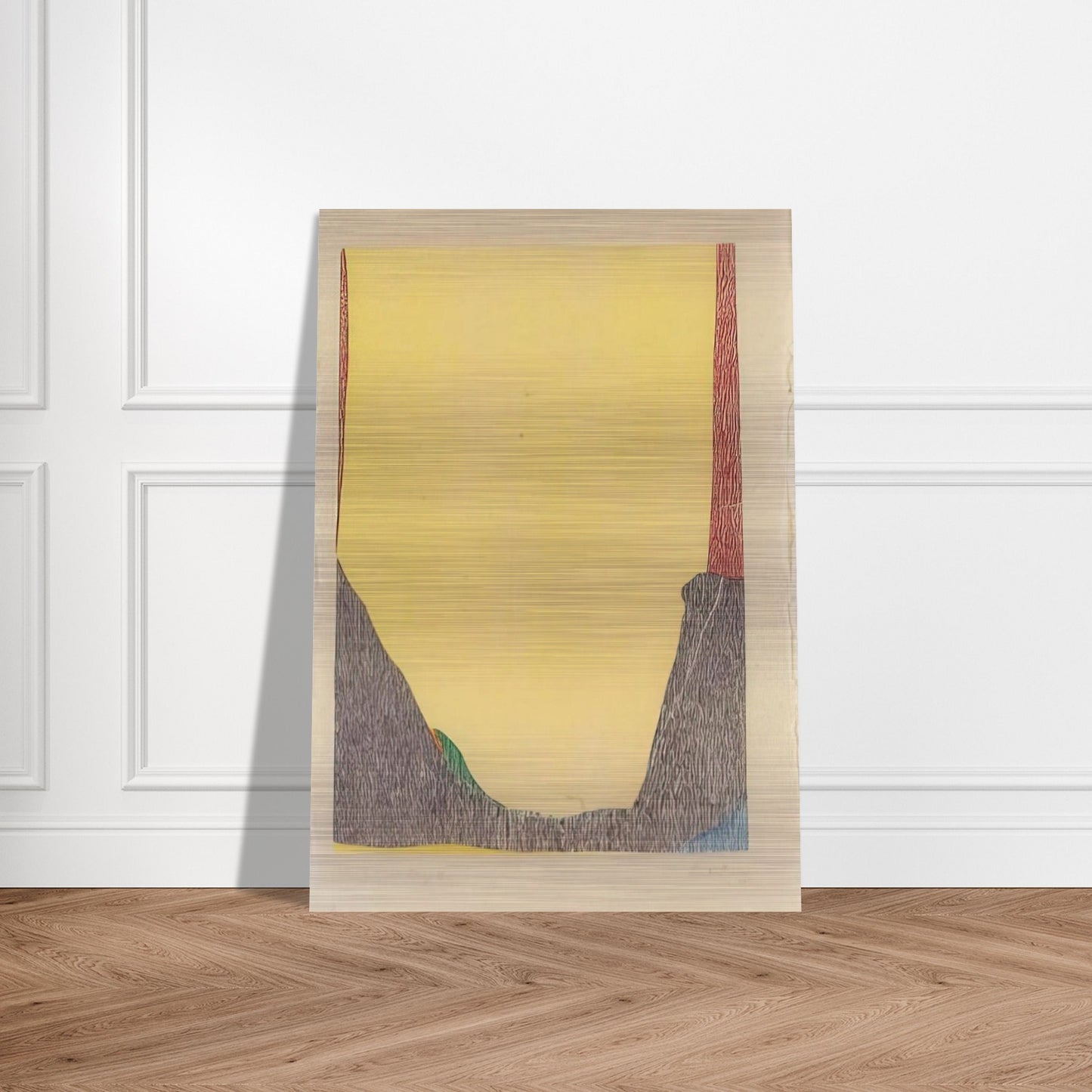 East and Beyond - 1973 - Helen Frankenthaler Brushed Aluminum Print - 70x100 cm / 28x40 inches | Helen Frankenthaler Aluminum Print | Helen Frankenthaler Prints