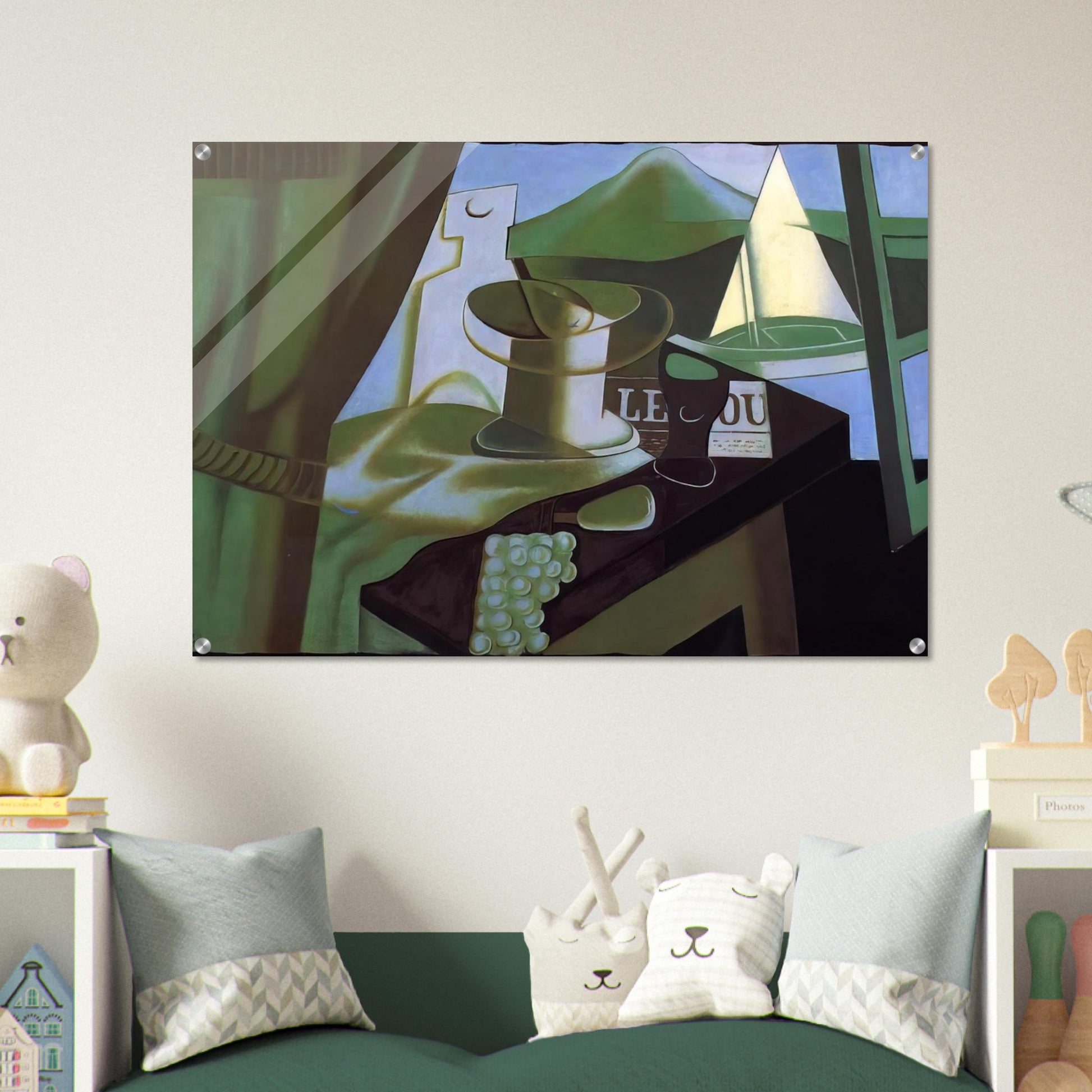 THE BAY 1921 - Juan Gris Acrylic Print - 70x100 cm / 28x40″ inches