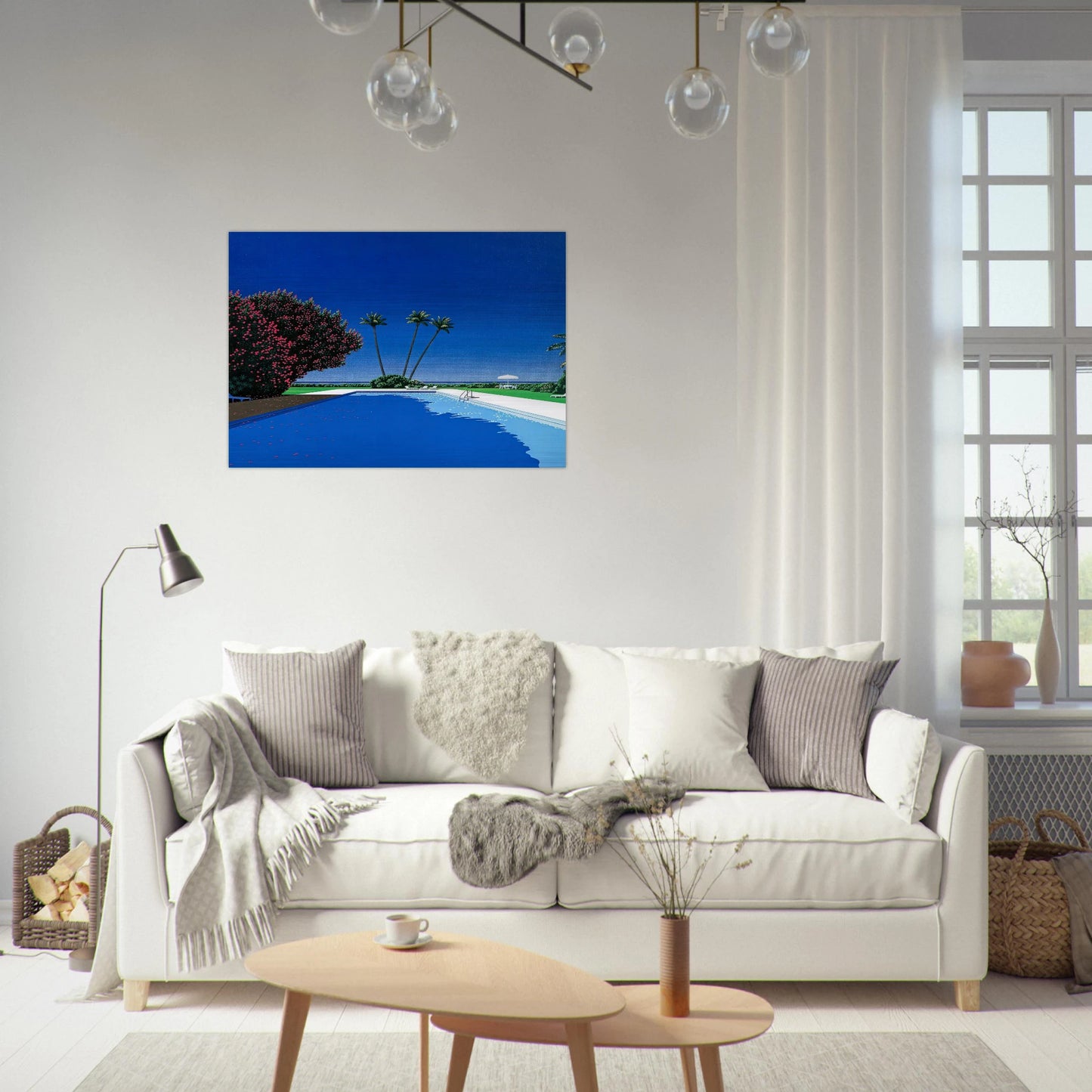 Time Goes By - Hiroshi Nagai Brushed Aluminum Print - 70x100 cm / 28x40 inches | Hiroshi Nagai Aluminum Print | Hiroshi Nagai Prints