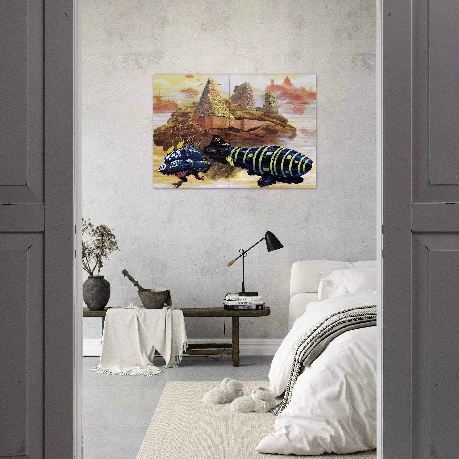 Chris Foss - Chris Foss Brushed Aluminum Print - 70x100 cm / 28x40 inches | Chris Foss Aluminum Print | Chris Foss Prints