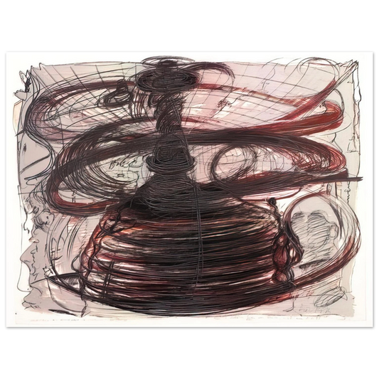 Dieter Roth - Self-Portrait as Pile of Dog Dirt - 1973  75x100 cm / 30x40inches Fine Art Poster