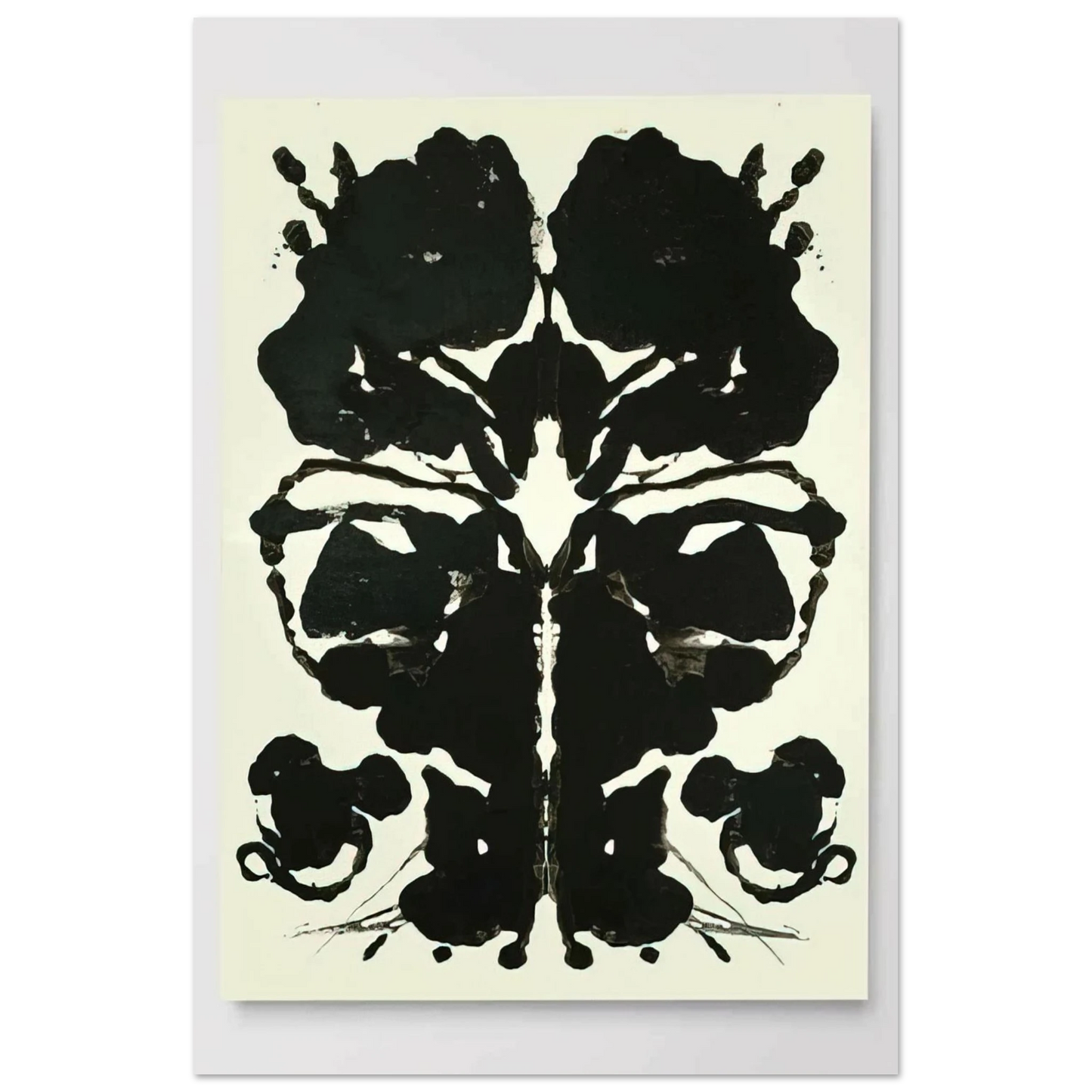 Andy Warhol - Rorschach Fine Art Poster