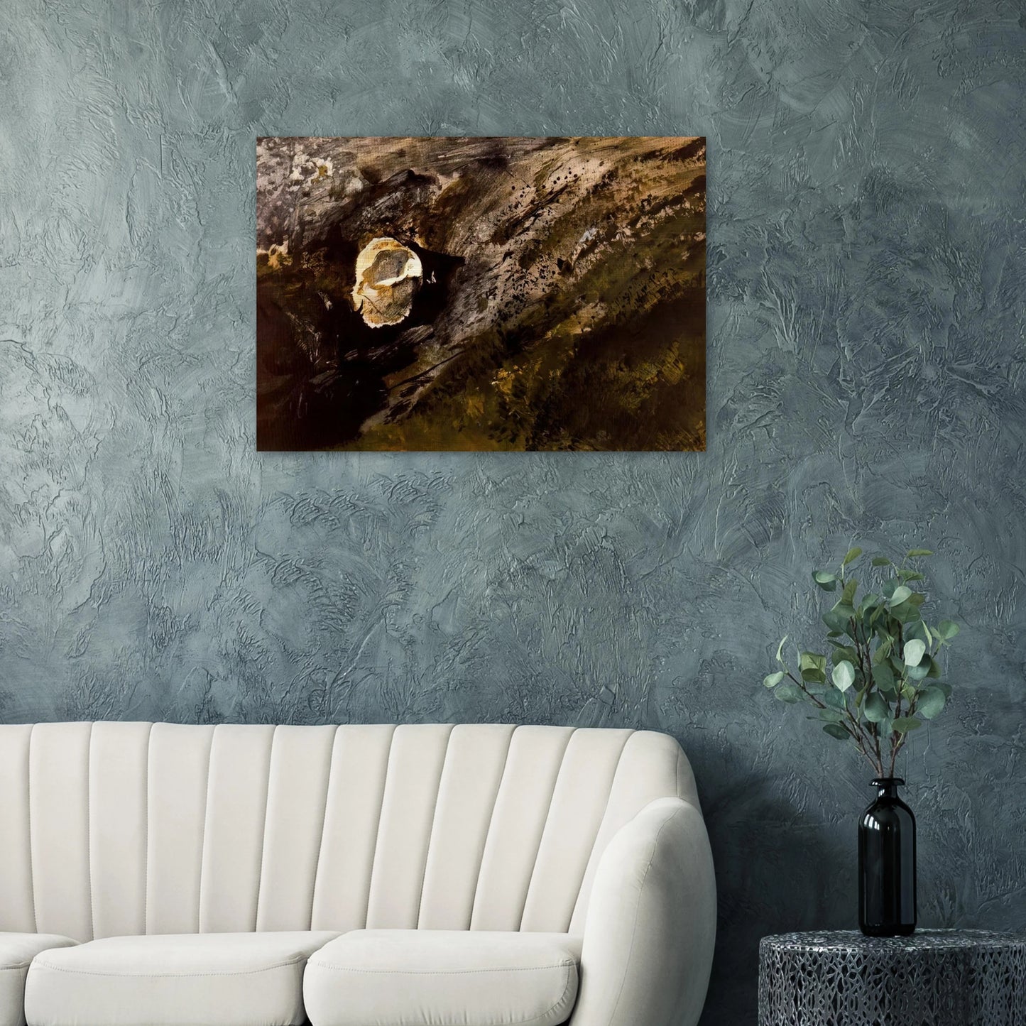 INLAND SHELL - Andrew Wyeth Brushed Aluminum Print - 70x100 cm / 28x40 inches | Andrew Wyeth Aluminum Print | Andrew Wyeth Prints