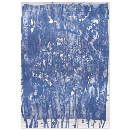 Untitled  from Papierski Portfolio   SF 351  - Sam Francis Brushed Aluminum Print - 70x100 cm / 28x40 inches | Sam Francis Aluminum Print | Sam Francis Prints