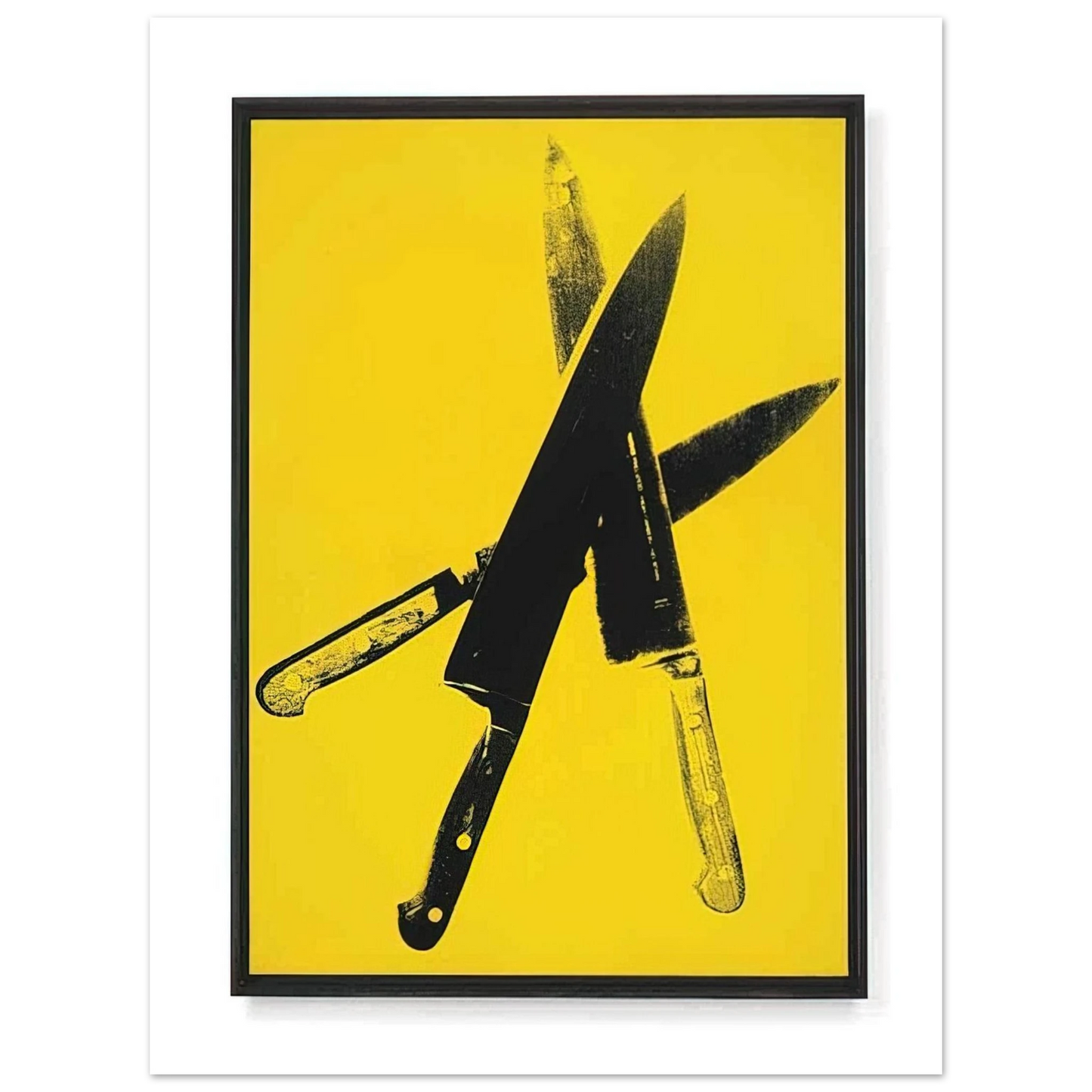 Andy Warhol - Knives Fine Art Poster