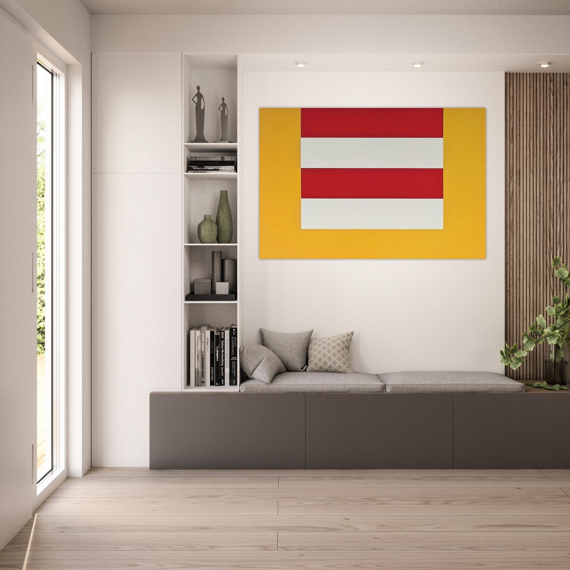 #14 - 1965 - Karl Benjamin Art Prints - 100x150 cm / 40x60″ inches | Karl Benjamin Poster | Karl Benjamin Prints