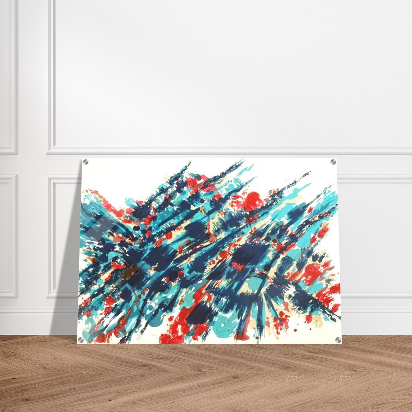 Le Sang et l’eau - 1978 - Alfred Manessier Acrylic Print - 70x100 cm / 28x40″ inches
