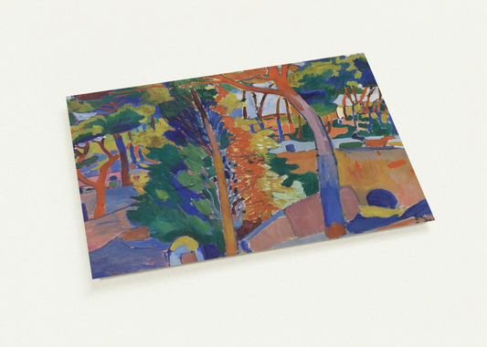 BRIDGE OVER THE RIOU 1906 By Andre Derain Pack of 10 Post Cards | Andre Derain Post Cards | A6 (10.5 x 14.8 cm) - 4.1 x 5.8 inches