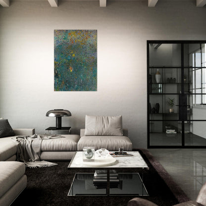 HYDROGEN 1961 - Milton Resnick Brushed Aluminum Print - 70x100 cm / 28x40 inches | Milton Resnick Aluminum Print | Milton Resnick Prints