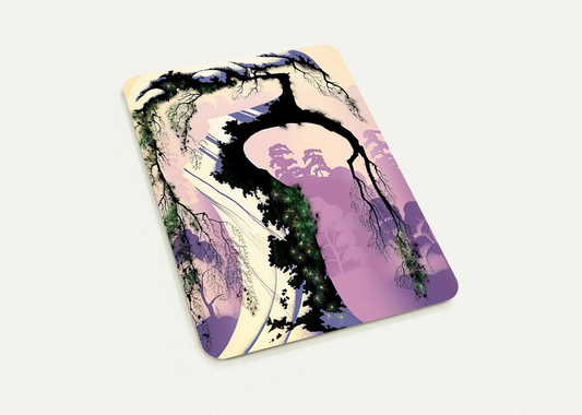 Norway Pine By Eyvind Earle Pack of 10 Post Cards | Eyvind Earle Post Cards | A6 (10.5 x 14.8 cm) - 4.1 x 5.8 inches
