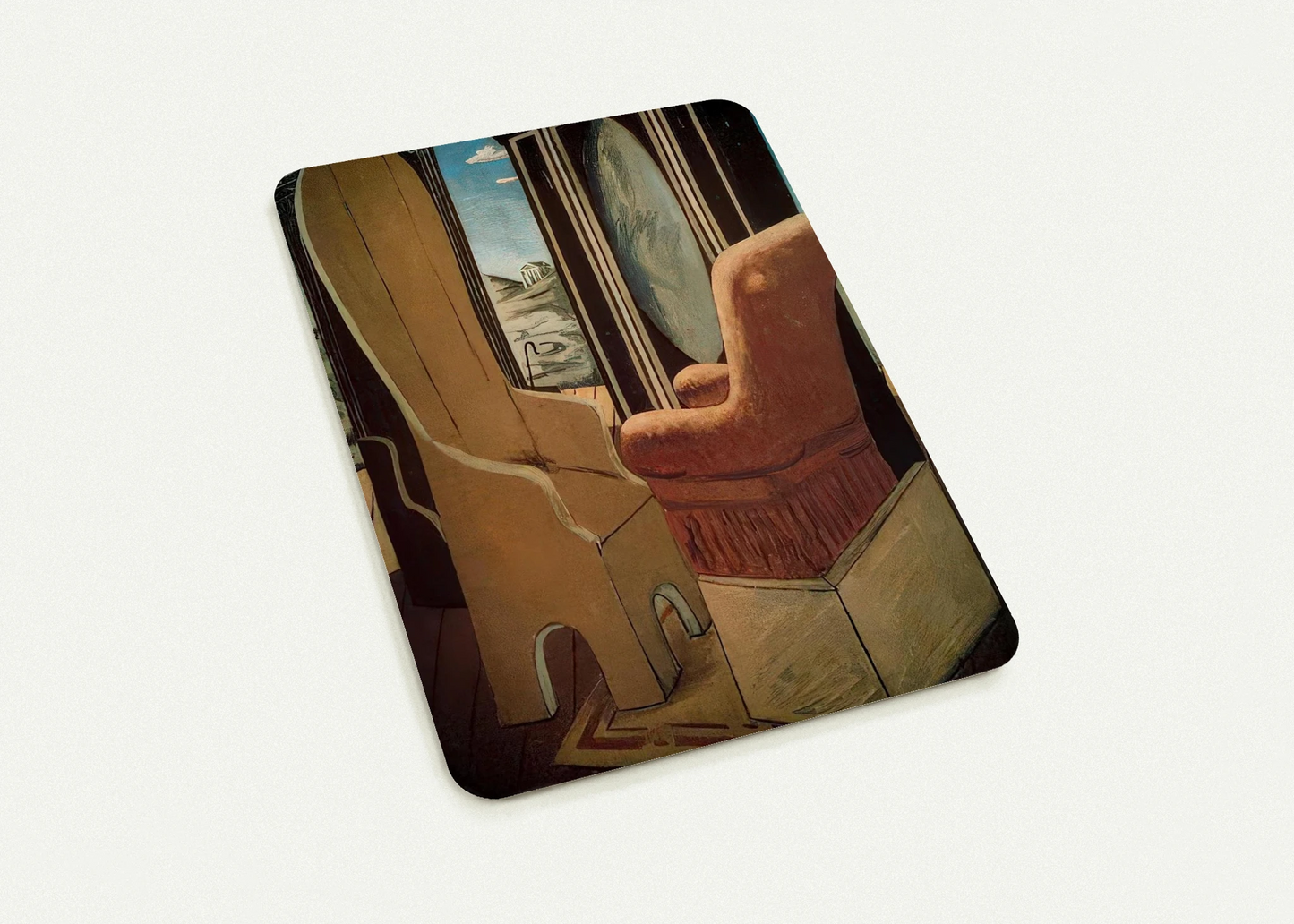 FURNITURE IN THE VALLEY By Giorgio de Chirico Pack of 10 Post Cards | Giorgio de Chirico Post Cards | A6 (10.5 x 14.8 cm) - 4.1 x 5.8 inches