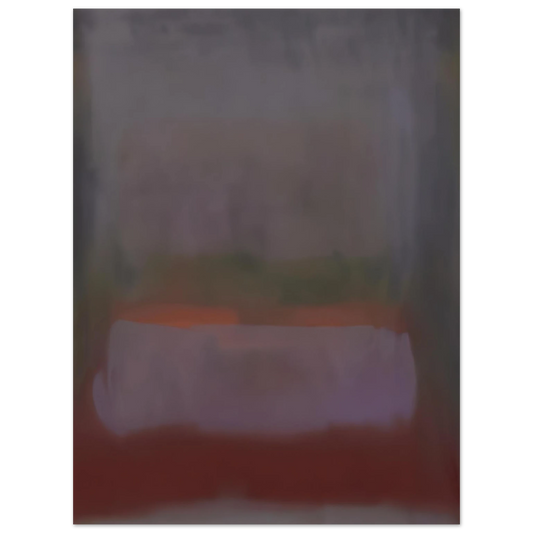 Esteban Vicente - UNTITLED 1967  75x100 cm / 30x40inches Fine Art Poster