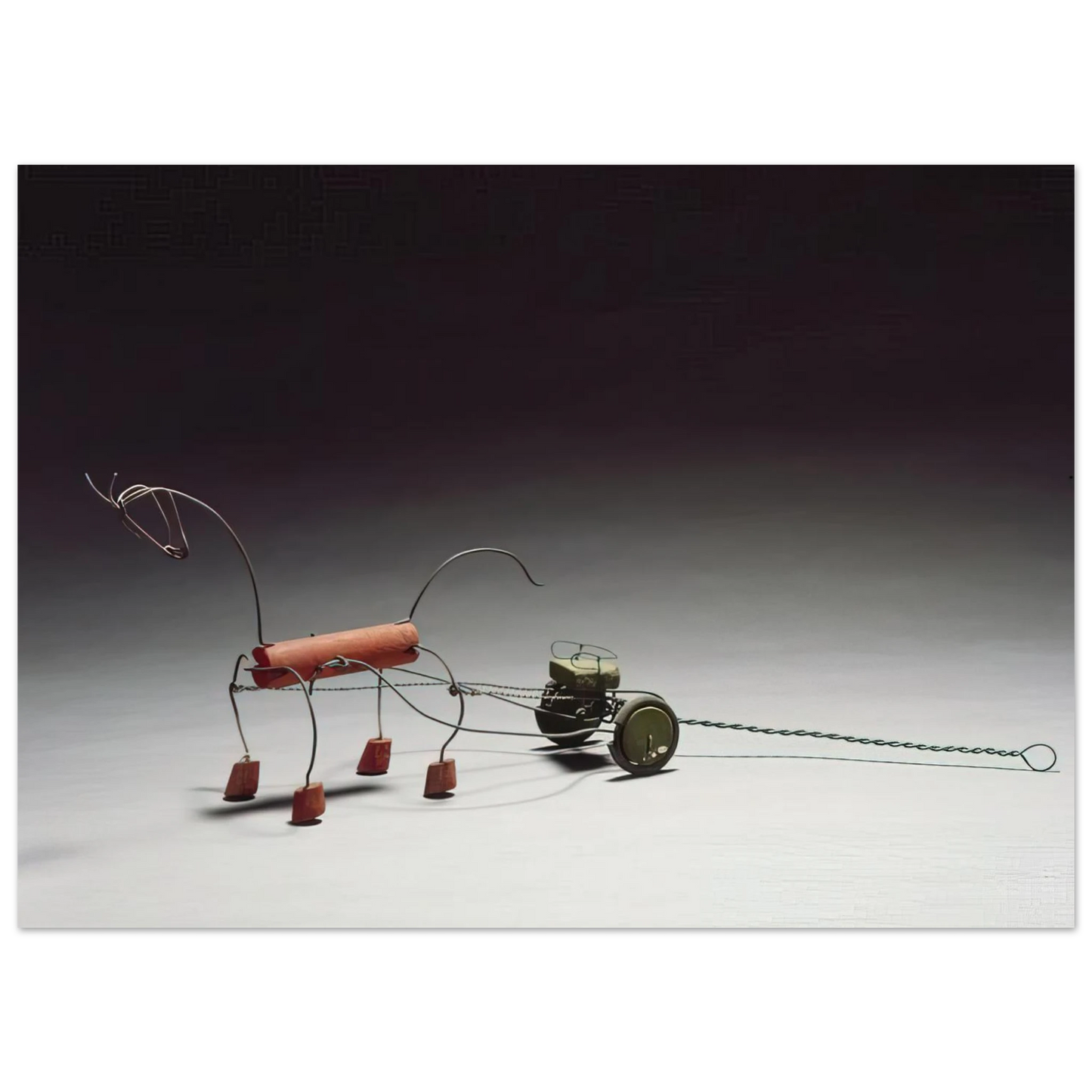 Alexander Calder - RED HORSE AND GREEN SULKY 1926 Fine Art Poster