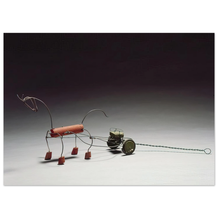 Alexander Calder - RED HORSE AND GREEN SULKY 1926 Fine Art Poster